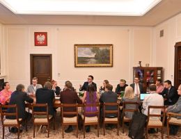 Inauguracyjne śniadanie prasowe z udziałem Marszałka Sejmu