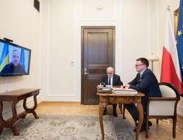 Rozmowa Marszałka Sejmu z Przewodniczącym Rady Najwyższej Ukrainy
