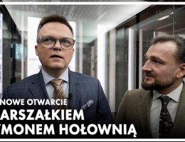 Videopodcast "Sejm. Nowe otwarcie z marszałkiem Szymonem Hołownią" odc. 3