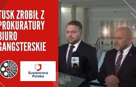 Tusk zrobił z prokuratury biuro gangsterskie: Konferencja PiS