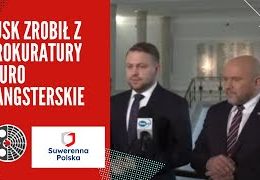 Tusk zrobił z prokuratury biuro gangsterskie: Konferencja PiS
