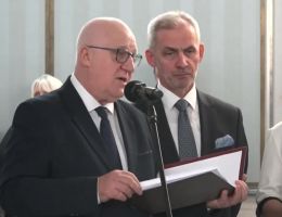 Poseł Jan Mosiński - Wręczenie zaświadczenia o wyborze 26 października 2023 roku.