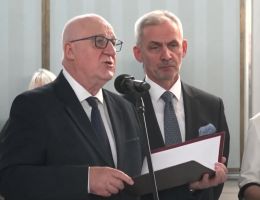 Poseł Paweł Śliz - Wręczenie zaświadczenia o wyborze 26 października 2023 roku.