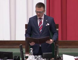 Poseł Szymon Hołownia - Wystąpienie z dnia 22 lutego 2024 roku.
