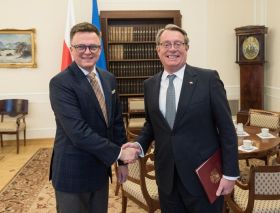 Spotkanie Marszałka Sejmu z Ambasadorem Królestwa Hiszpanii
