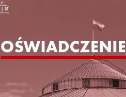 Oświadczenie marszałka Sejmu Szymona Hołowni