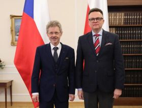 Spotkanie Marszałka Sejmu z Przewodniczącym Senatu Parlamentu Republiki Czeskiej