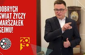 Dobrych Świąt życzy Marszałek Sejmu!
