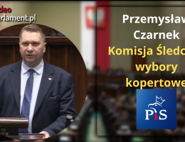 Poseł Przemysław Czarnek - Wystąpienie z dnia 07 grudnia 2023 roku.
