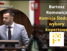 Poseł Bartosz Romowicz - Wystąpienie z dnia 07 grudnia 2023 roku.