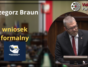 Poseł Grzegorz Braun - Wystąpienie z dnia 07 grudnia 2023 roku.