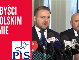 Lobbyści w polskim Sejmie - konferencja PiS