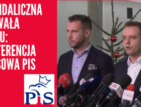 Skandaliczna uchwała Sejmu: Konferencja prasowa PiS