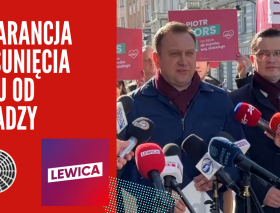 Sejmik Wojewódzki z Lewicą to gwarancja odsunięcia PiSu od władzy.