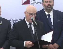 Senator Jerzy Chróścikowski - Wręczenie zaświadczenia o wyborze 27 października 2023 roku.