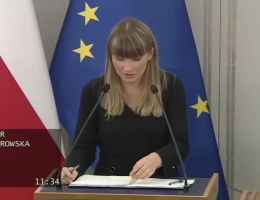 Senator Jolanta Piotrowska - Wystąpienie z dnia 30 listopada 2023 roku.