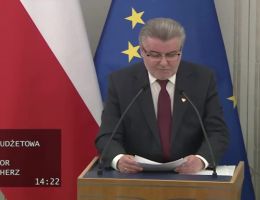 Senator Janusz Pęcherz - Wystąpienie z dnia 22 grudnia 2023 roku.